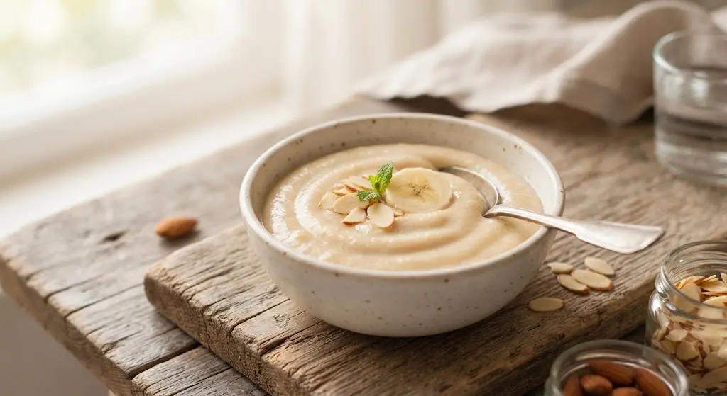 Banana Almond Puree